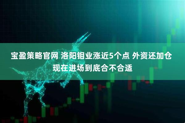 宝盈策略官网 洛阳钼业涨近5个点 外资还加仓 现在进场到底合不合适